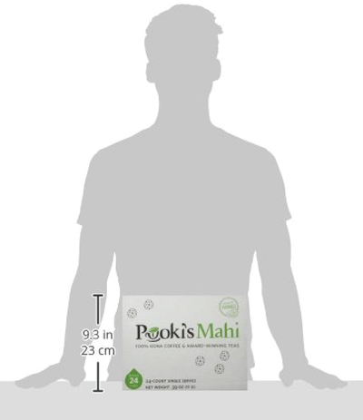 Pooki's Mahi 100 Kona coffee pods private label packaging