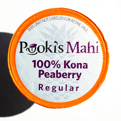 Bulk PEABERRY 100% Kona Coffee Wholesale Pods for Keurig