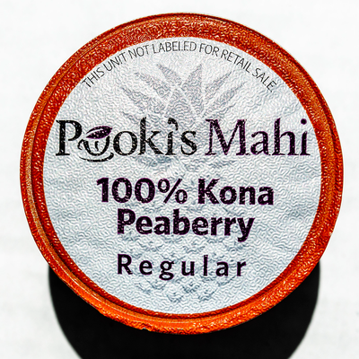 SOLD OUT / SHIPPING 2020: Peaberry 100% Kona Coffee Pods